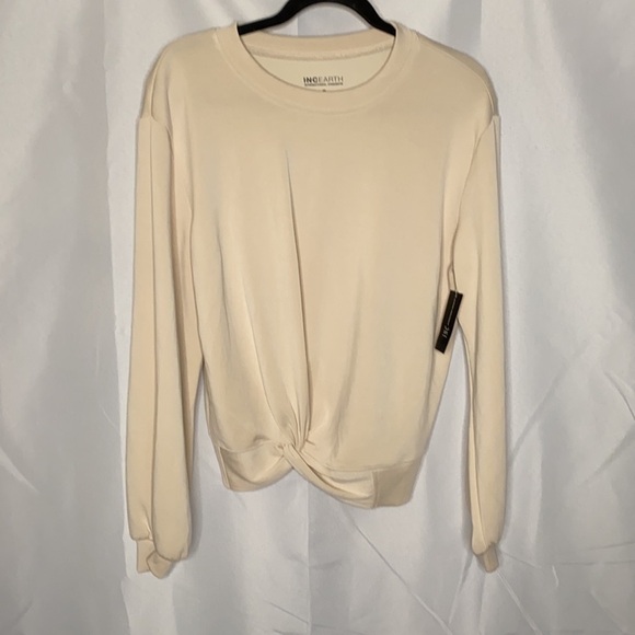 INC EARTH Side Twist Sweatshirt - Picture 1 of 7